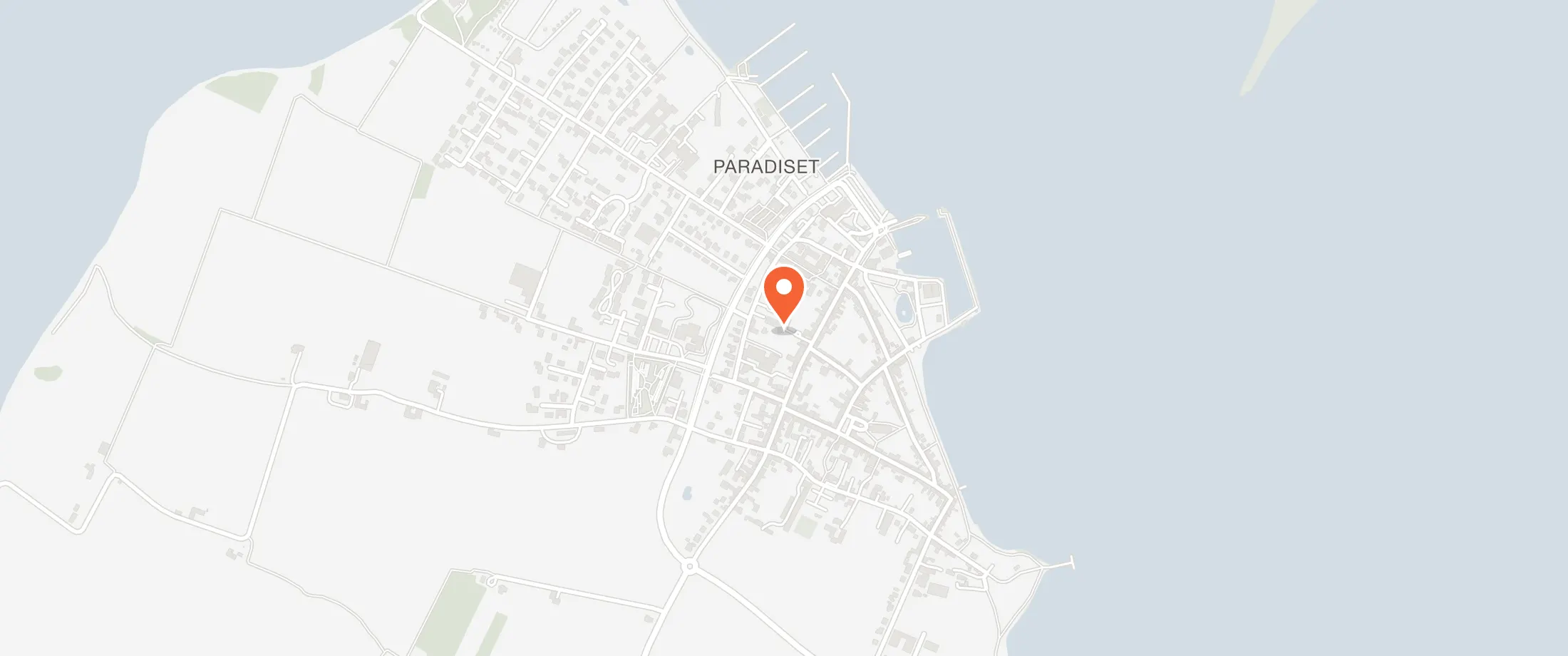 Kort over Hotel Ærøhus, Vestergade 38, 5970 Ærøskøbing