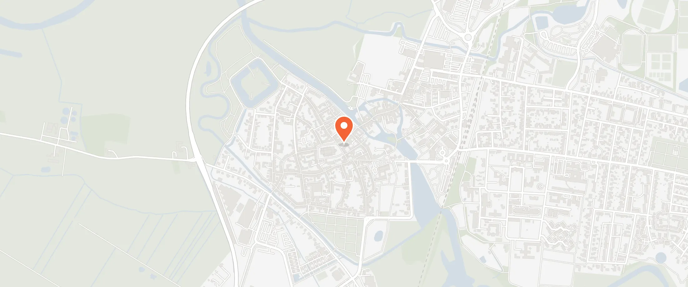 Kort over Hotel Dagmar, Torvet 1, 6760 Ribe