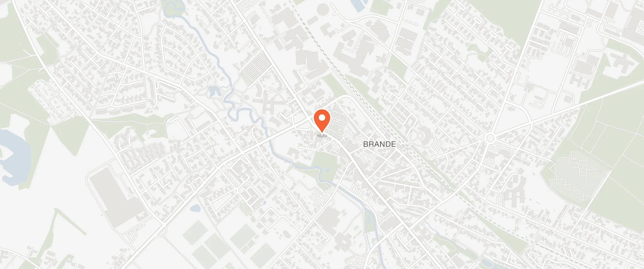 Kort over Hotel Dalgas, Storegade 2, 7330 Brande
