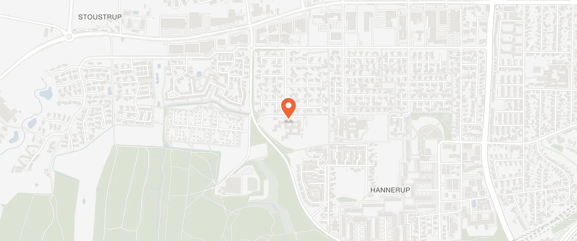 Kort over Hotel Fuglsangcentret, Søndermarksvej 150, 7000 Fredericia