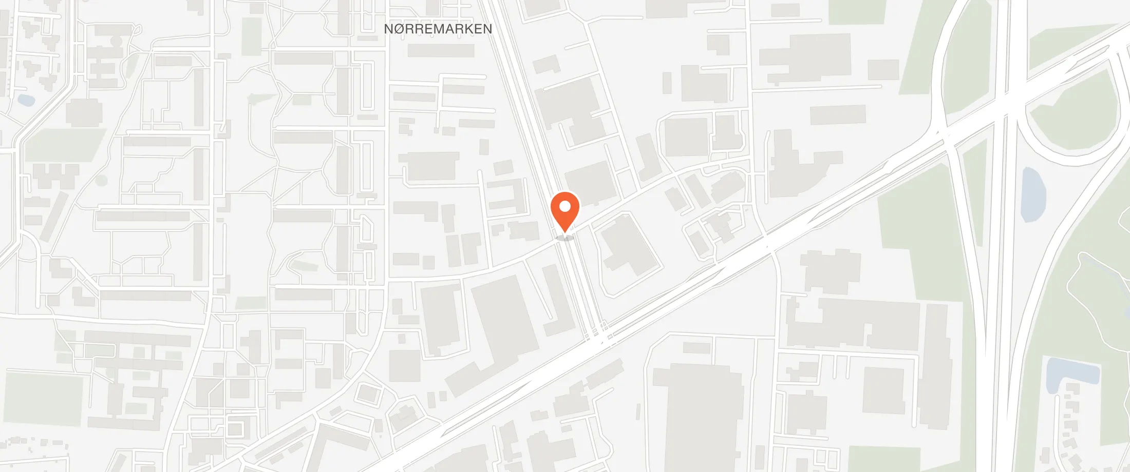 Kort over Hotel Hedegaarden, Vald. Poulsensvej 4, 7100 Vejle