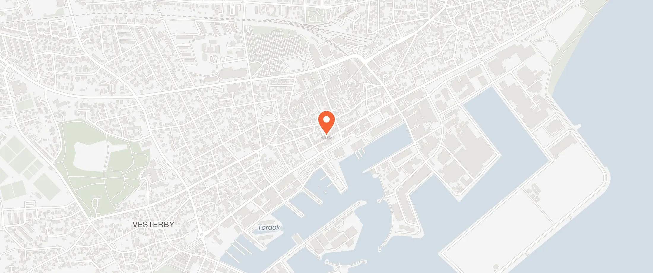 Kort over Hotel Marie, Havneplads 6, 9990 Skagen