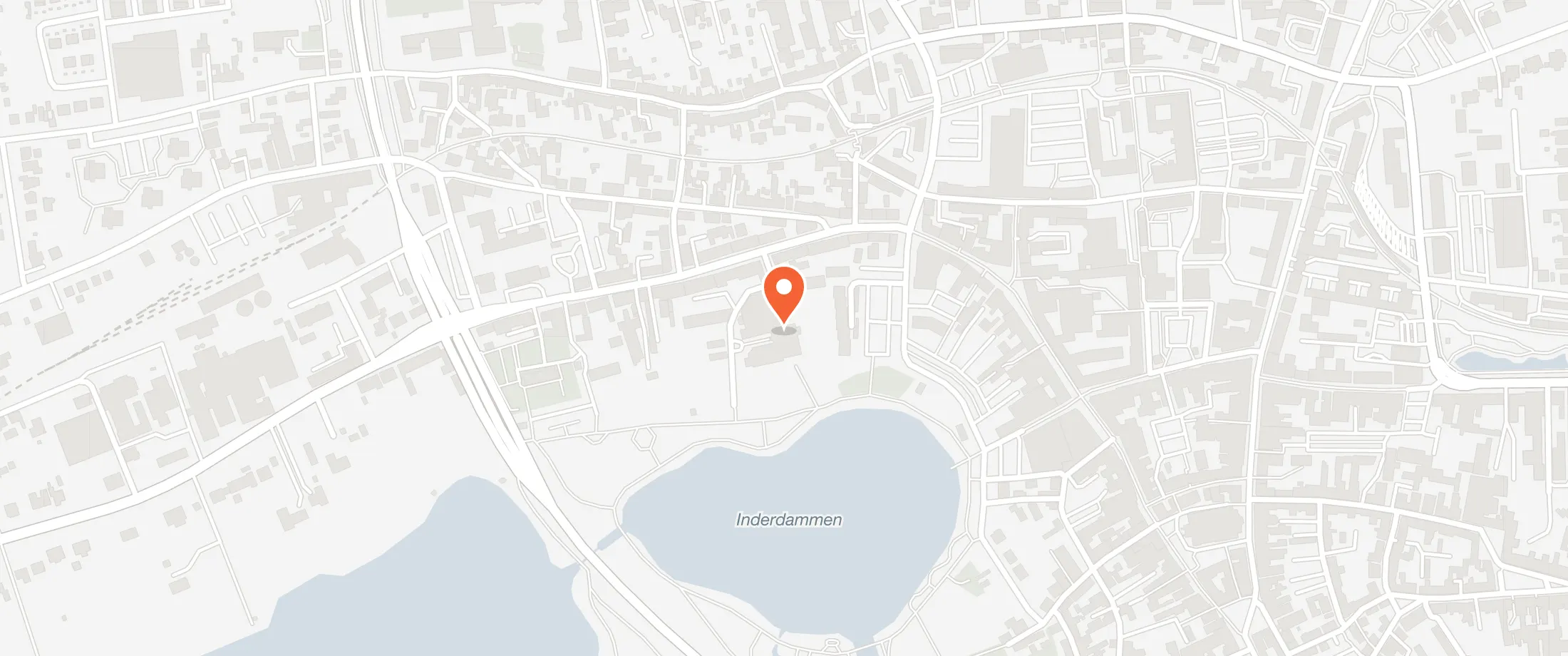 Kort over Hotel Norden, Storegade 55, 6100 Haderslev