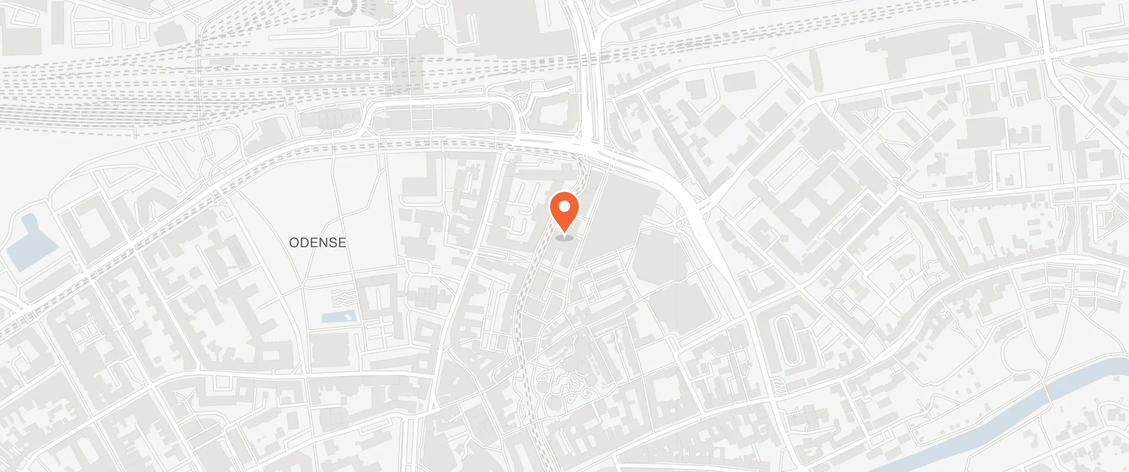 Kort over Hotel Odeon, Odeons Kvarter 11, 5000 Odense