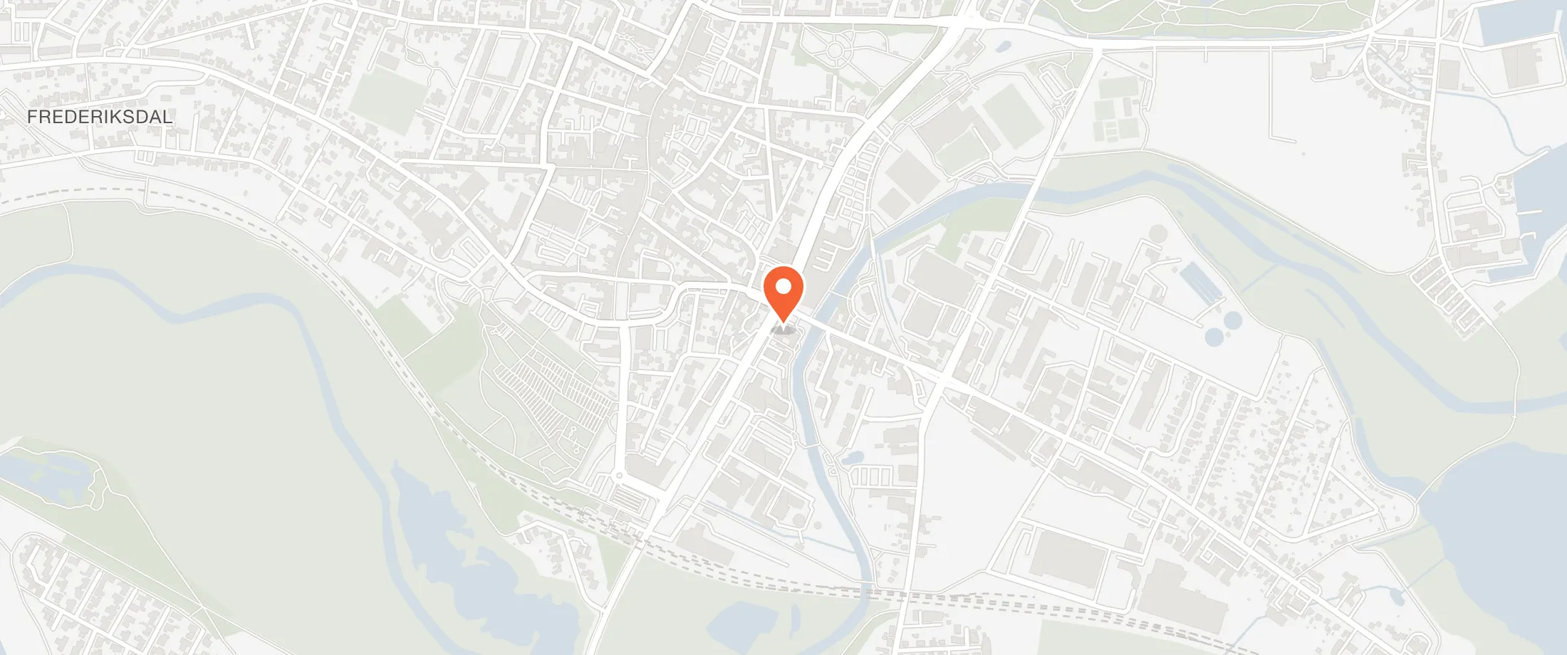 Kort over Hotel Skivehus, Sdr. Boulevard 1, 7800 Skive