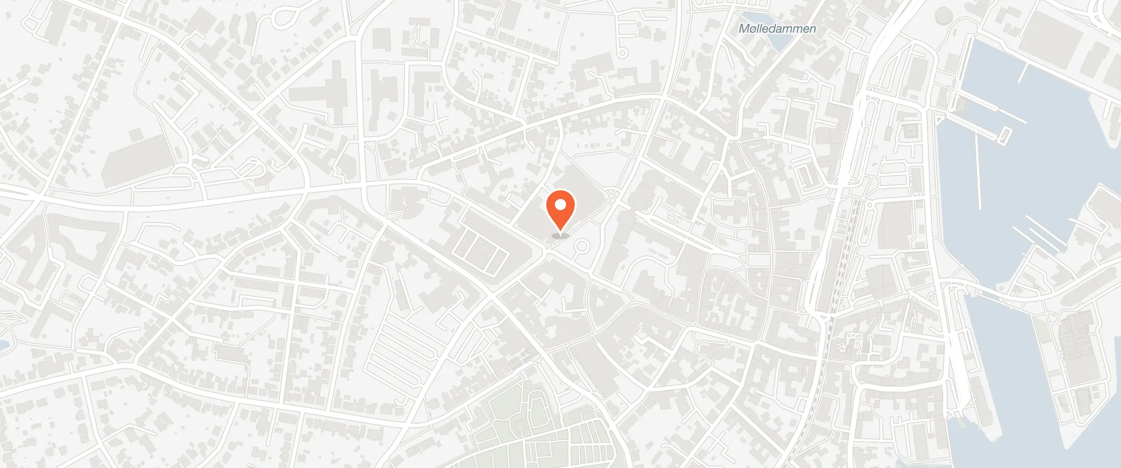Kort over Hotel Svendborg, Centrumpladsen 1, 5700 Svendborg