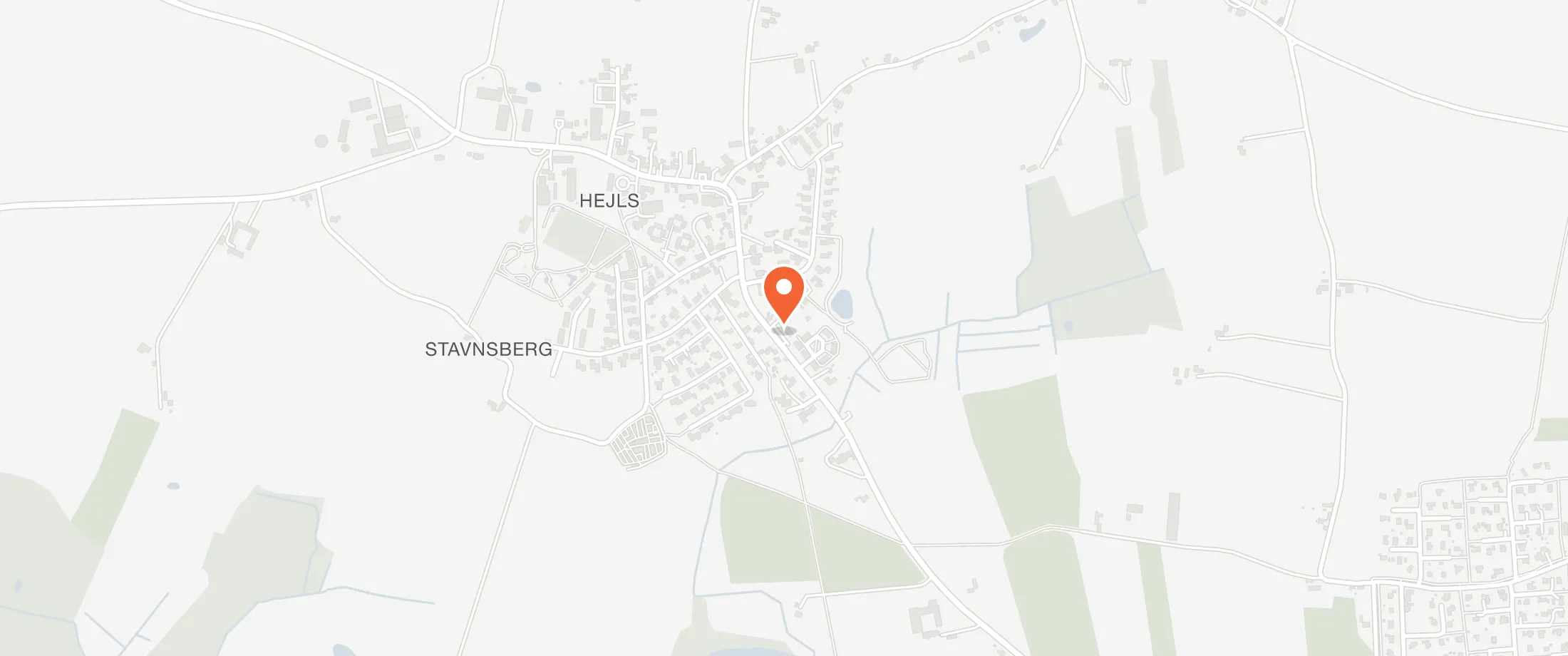 Kort over Huset i Hejls, Hejls Landevej 57, 6094 Hejls