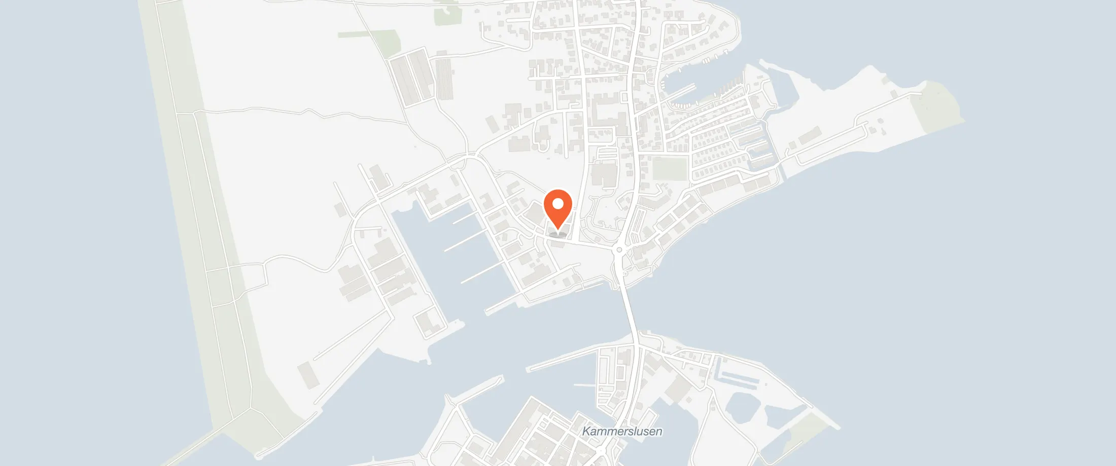 Kort over Hvide Sande Røgeri, Spisestedet, Troldbjergvej 4, 6960 Hvide Sande