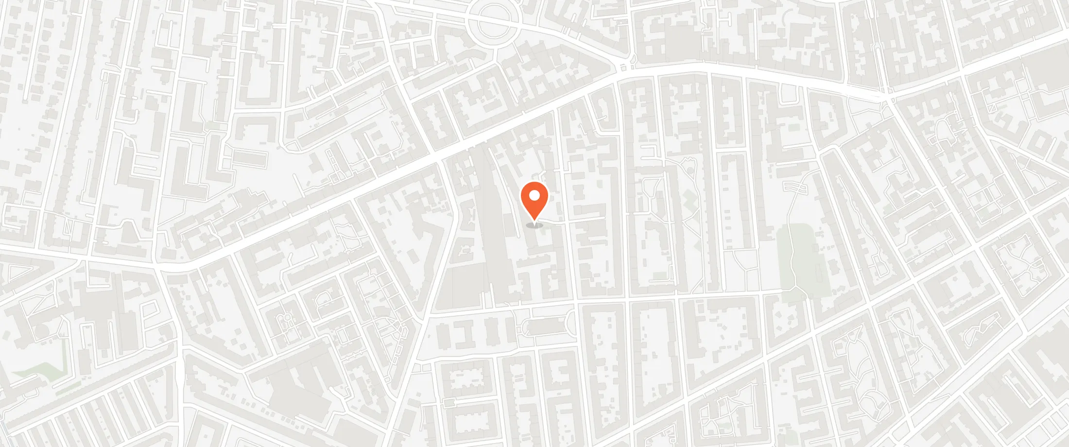 Kort over Idrætsfabrikken, Valdemarsgade 12, 1665 Vesterbro