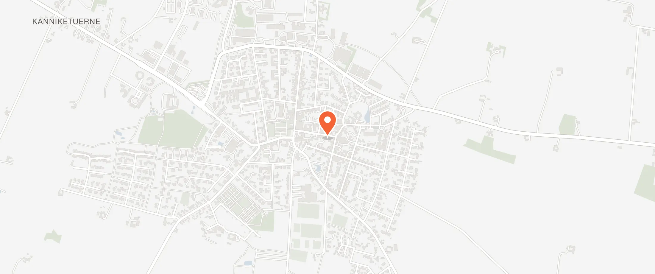 Kort over Kanns Hotel, Eskildsgade 6, 3720 Aakirkeby