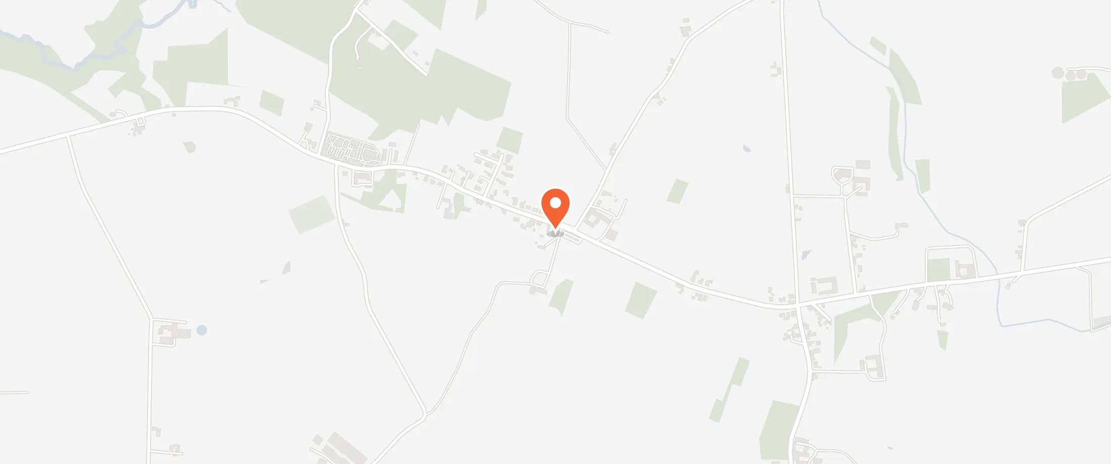 Kort over Kerte Forsamlingshus, ,  Kerte