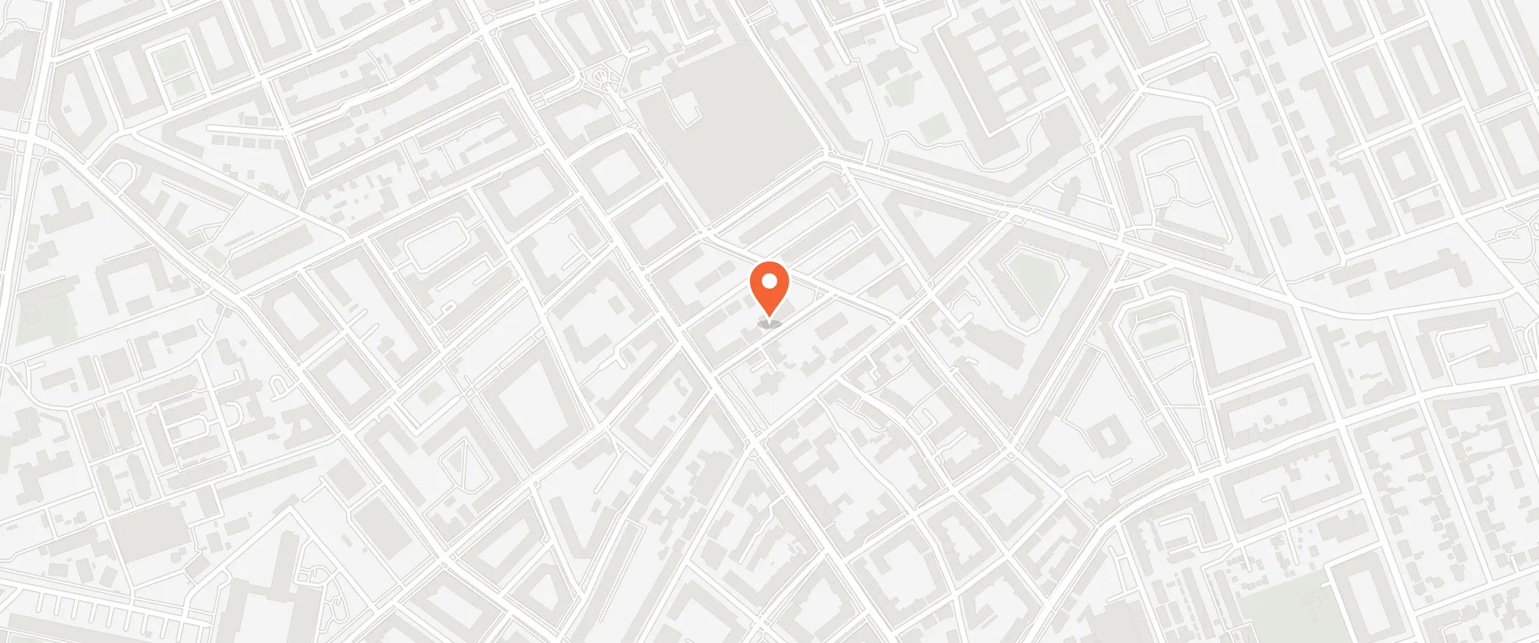 Kort over KFUM Festsalen Amager, Oliebladsgade 7, 2300 Amager
