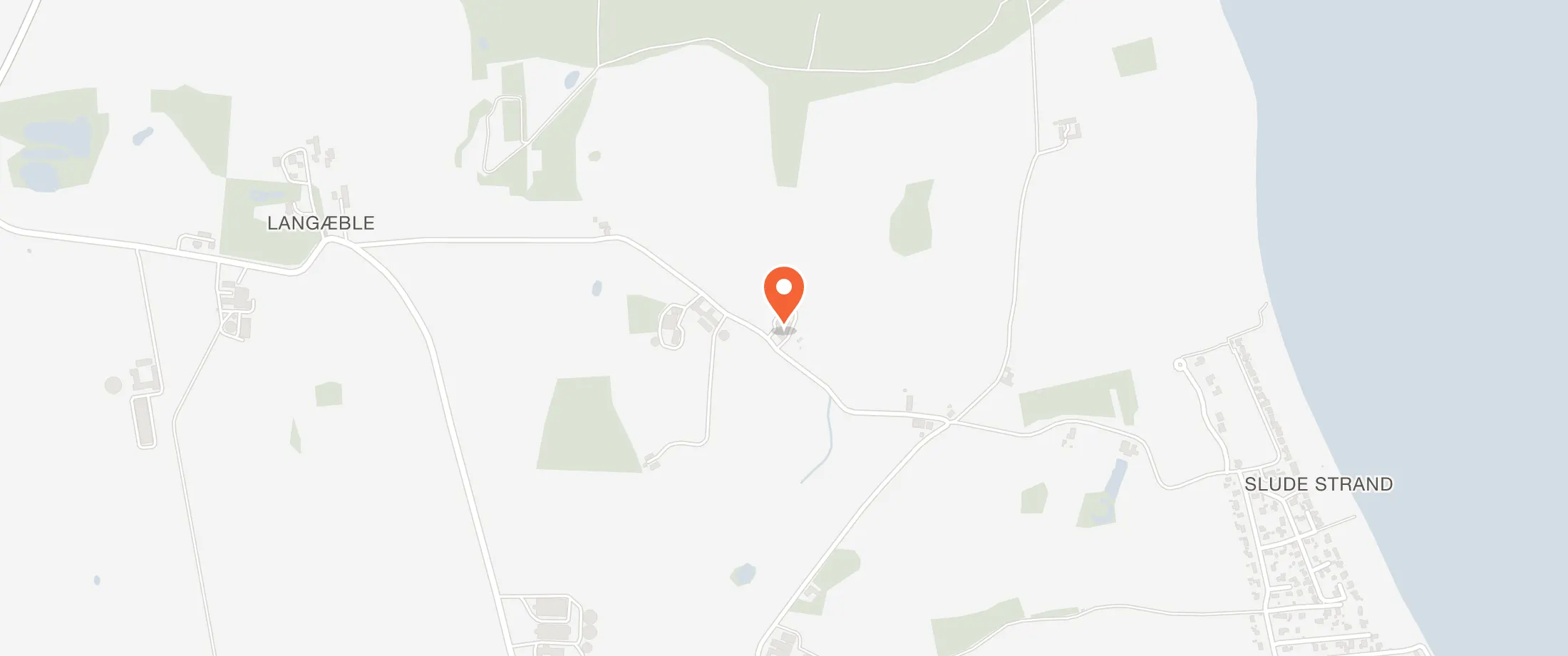 Kort over Kildegaard Bed & Kitchen, Hagenborgvej 3, Tårup, 5871 Tårup