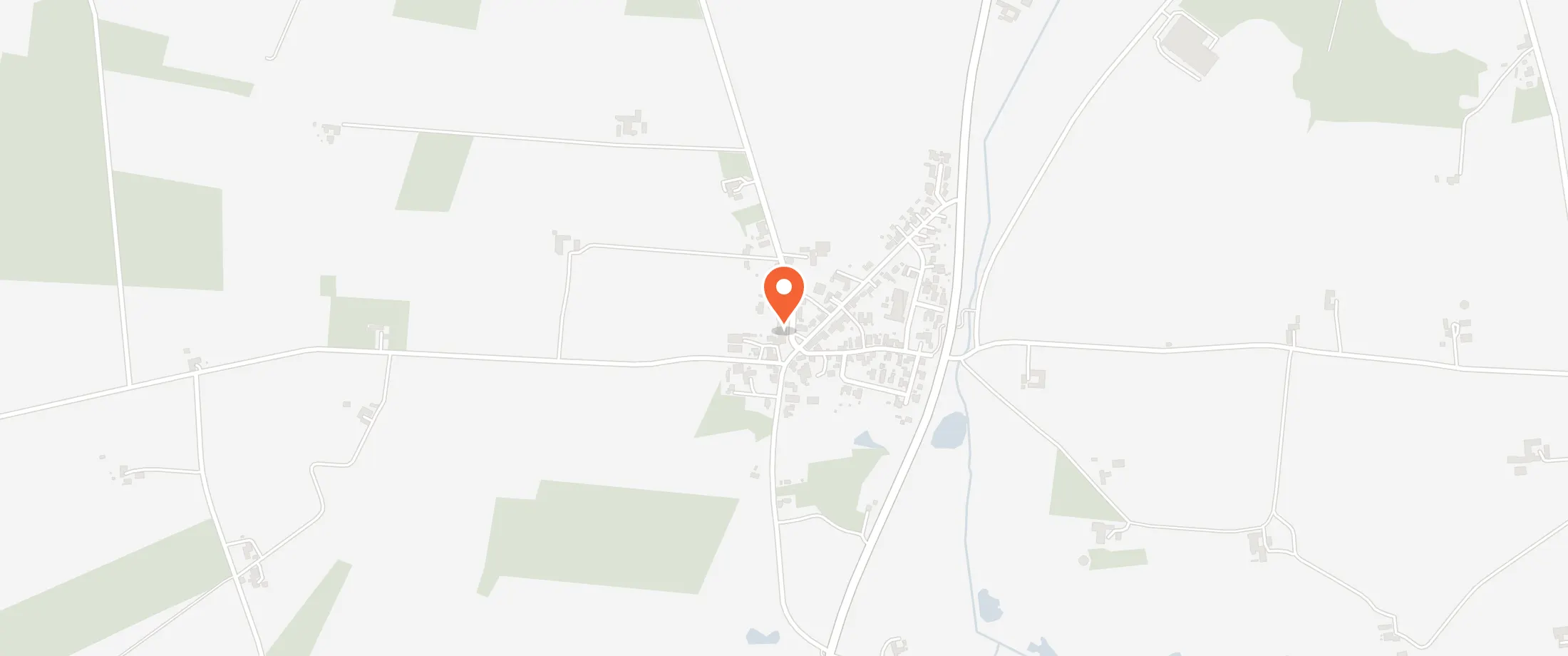 Kort over Knudstrup Kro & Hotel, Skivevej 1, 8620 Kjellerup