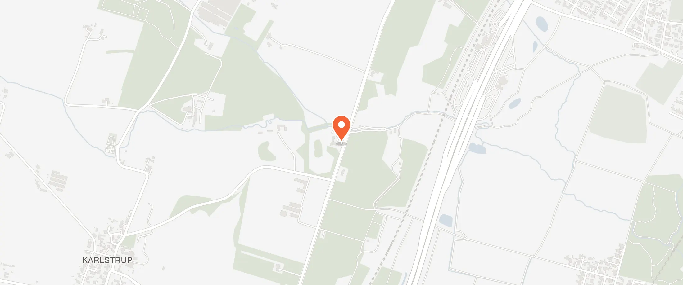 Kort over Korporalskroen, Tåstrupvej 4, 2690 Karlslunde
