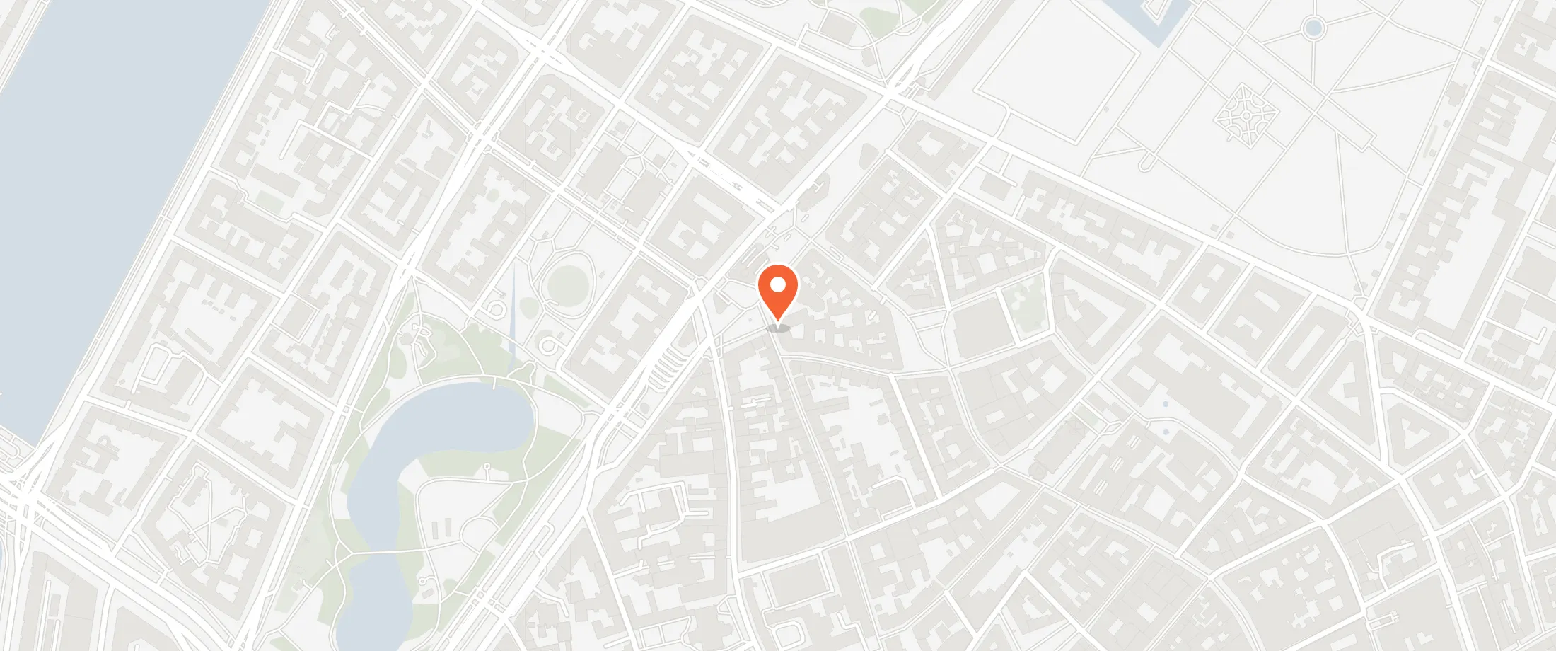 Kort over Kosmopol, Fiolstræde 44, 1171 Indre By