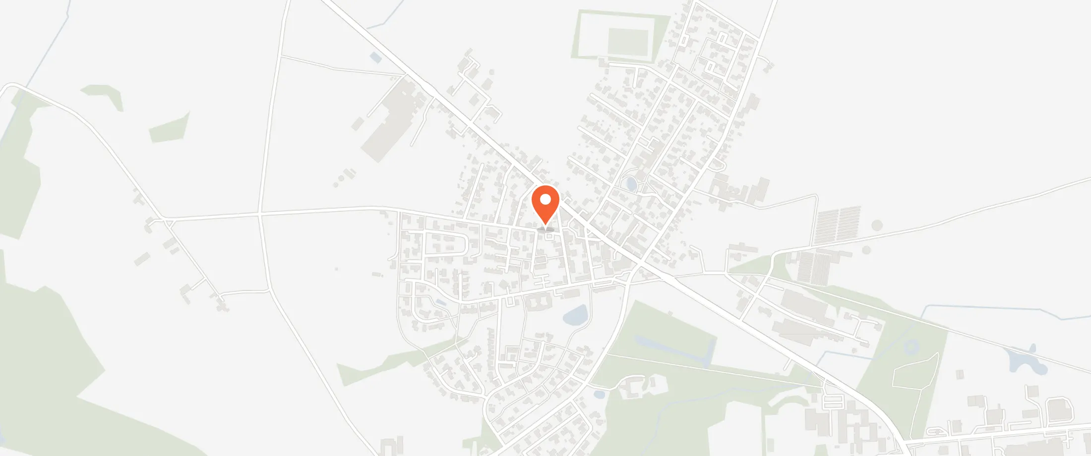 Kort over Kultur- og Medborgerhuset Kig Ind, Vestermarksvej 2, 9610 Nørager