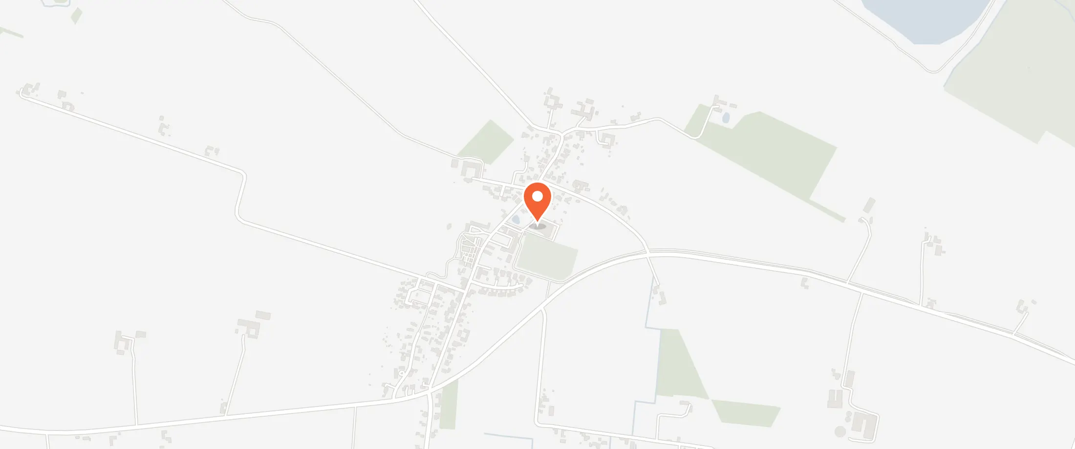 Kort over Landsbyhuset i Gyrstinge, Gyrstinge Bygade 36, 4100 Ringsted