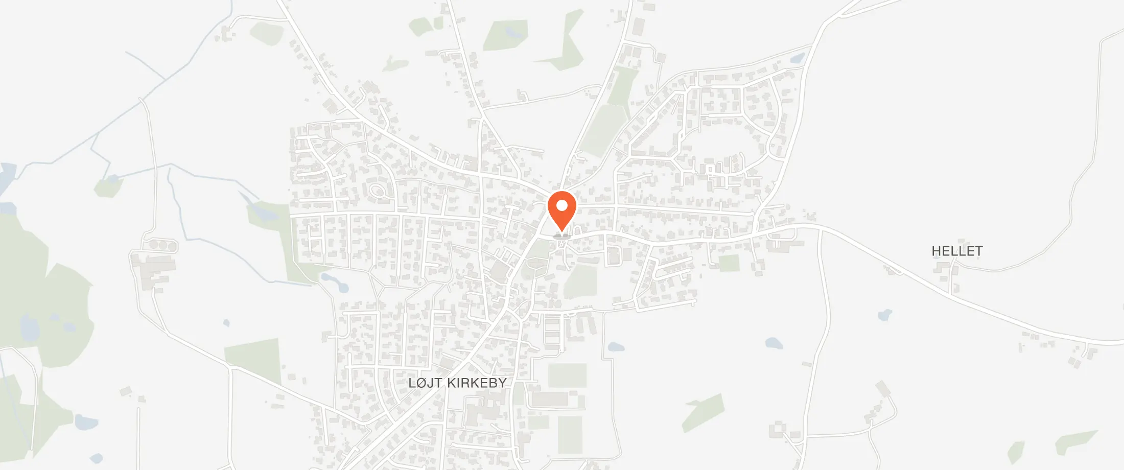 Kort over Løjt Forsamlings- og Kulturhus, Løjt Nørregade 1, Løjt Kirkeby, 6200 Løjt Kirkeby