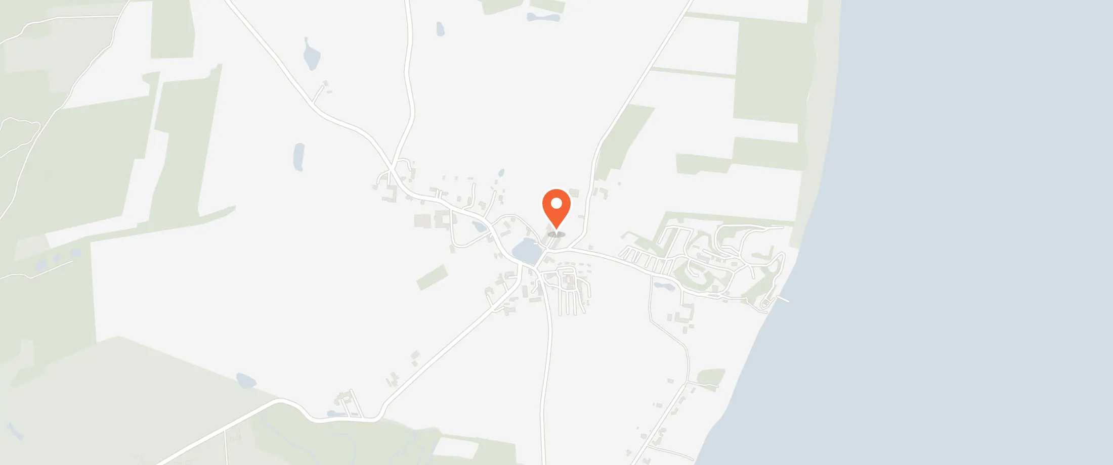 Kort over Ludvigsminde, Elsegårdevej 45, Elsegårde, 8400 Ebeltoft