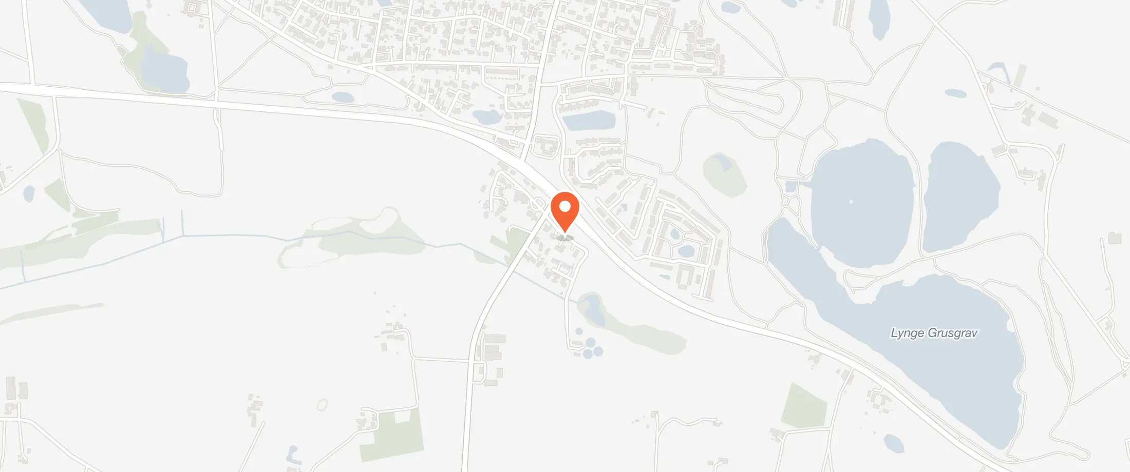 Kort over Lynge Kro & Hotel, Højrisvej 22-24, 3540 Lynge
