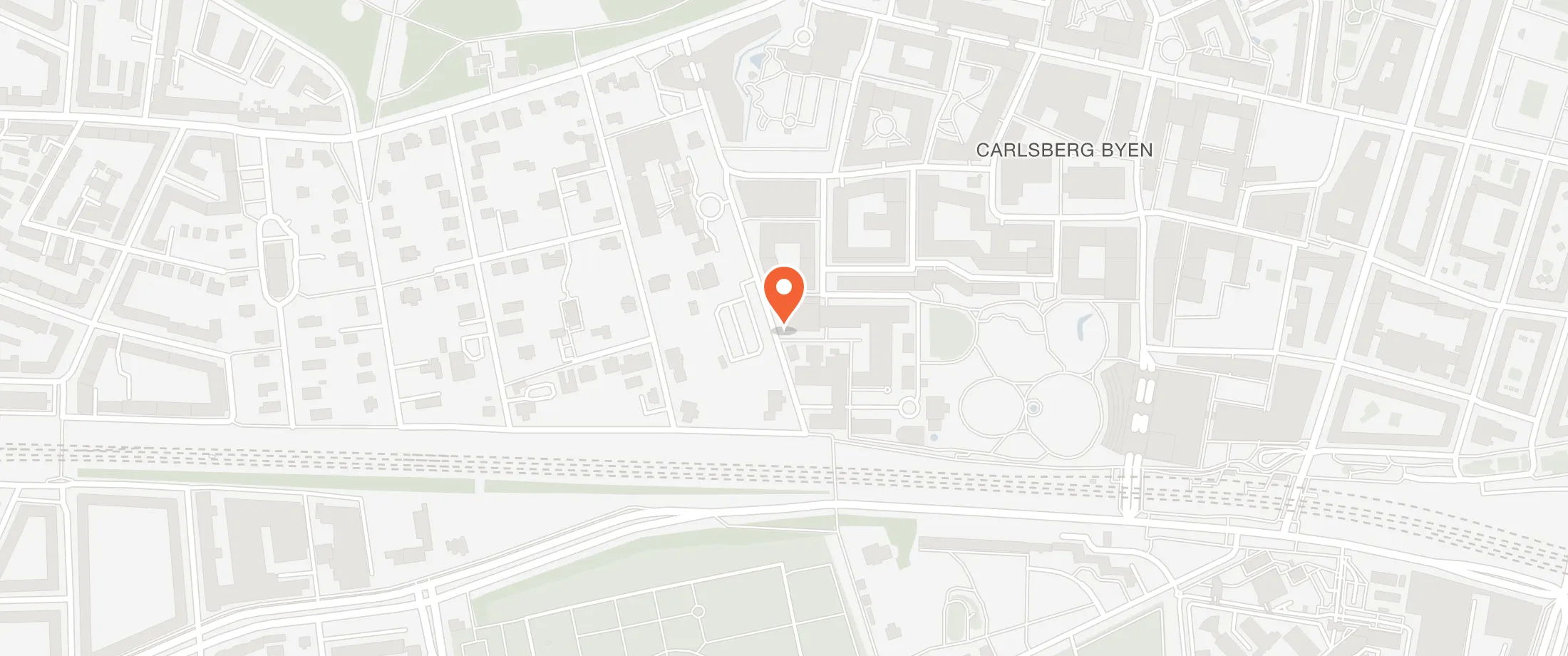Kort over Madklubben Home of Carlsberg, Gamle Carlsberg Vej 11, 1799 Vesterbro