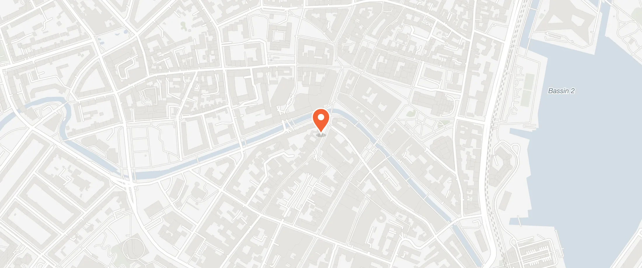 Kort over Margrethegaarden, Frederiksgade 12, 8000 Aarhus