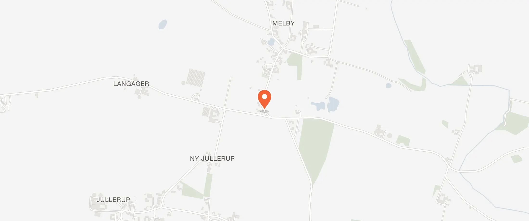 Kort over Melby Forsamlingshus, Melbyvej 95, 5471 Melby