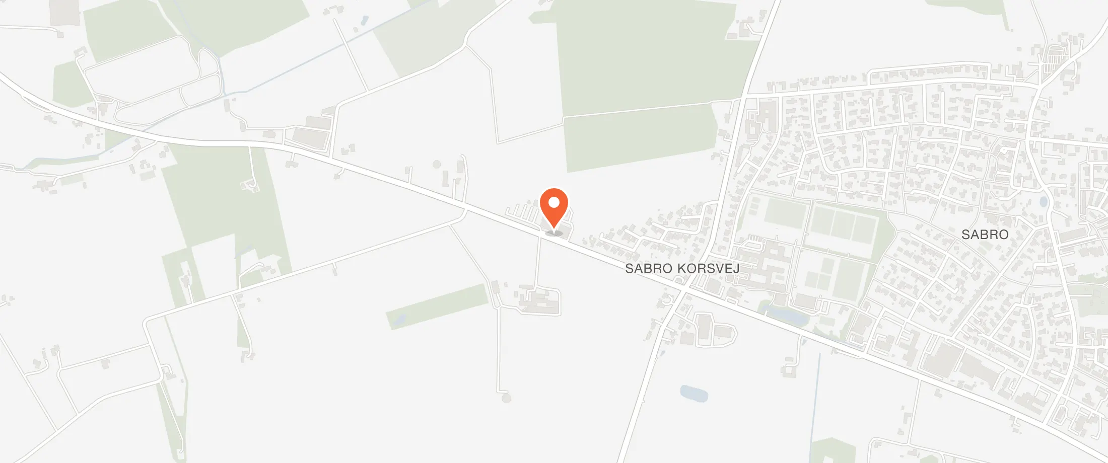 Kort over Montra Hotel Sabro Kro, Viborgvej 780, 8471 Sabro