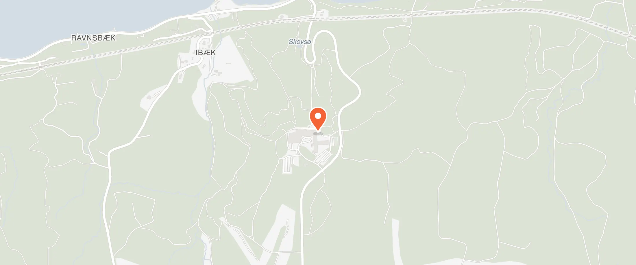 Kort over Munkebjerg Hotel, Munkebjergvej 125, 7100 Vejle