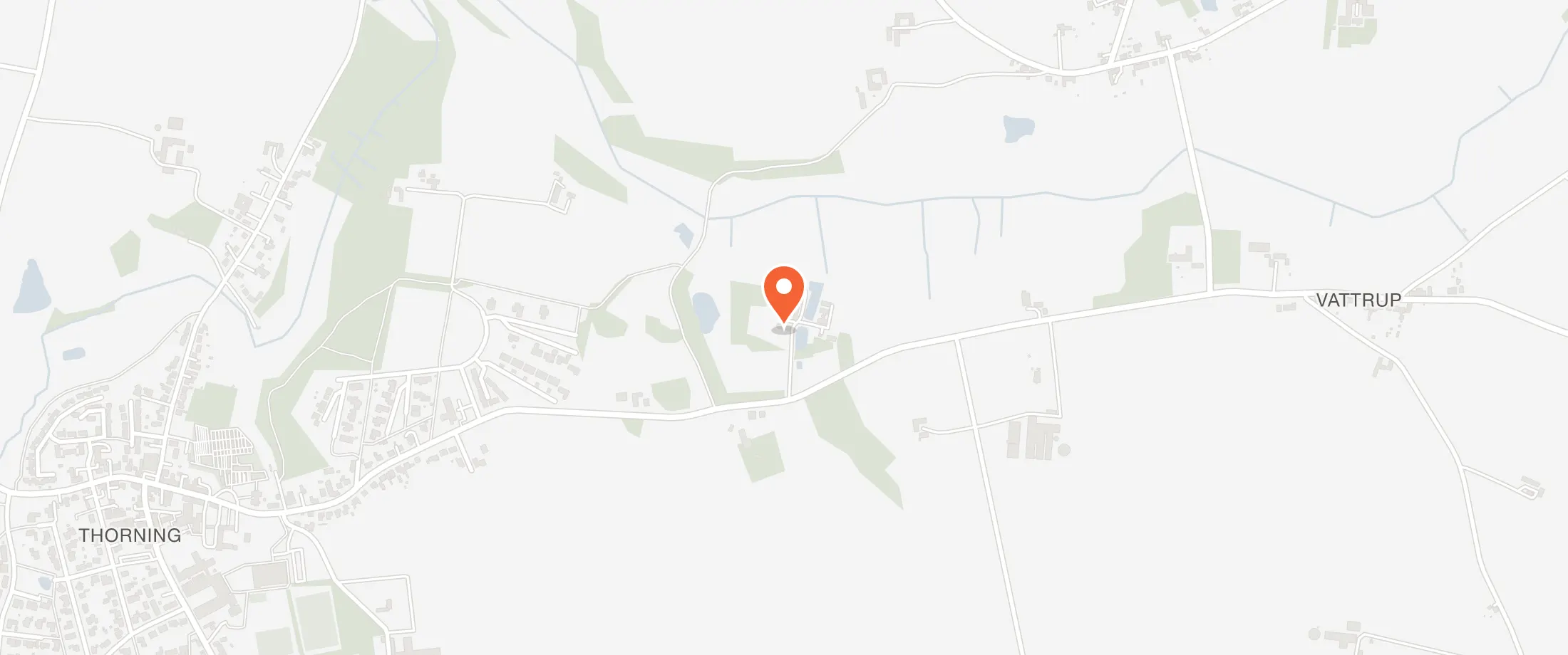 Kort over Neder Kjærsholm, Annekset, Vattrupvej 28, 8620 Kjellerup
