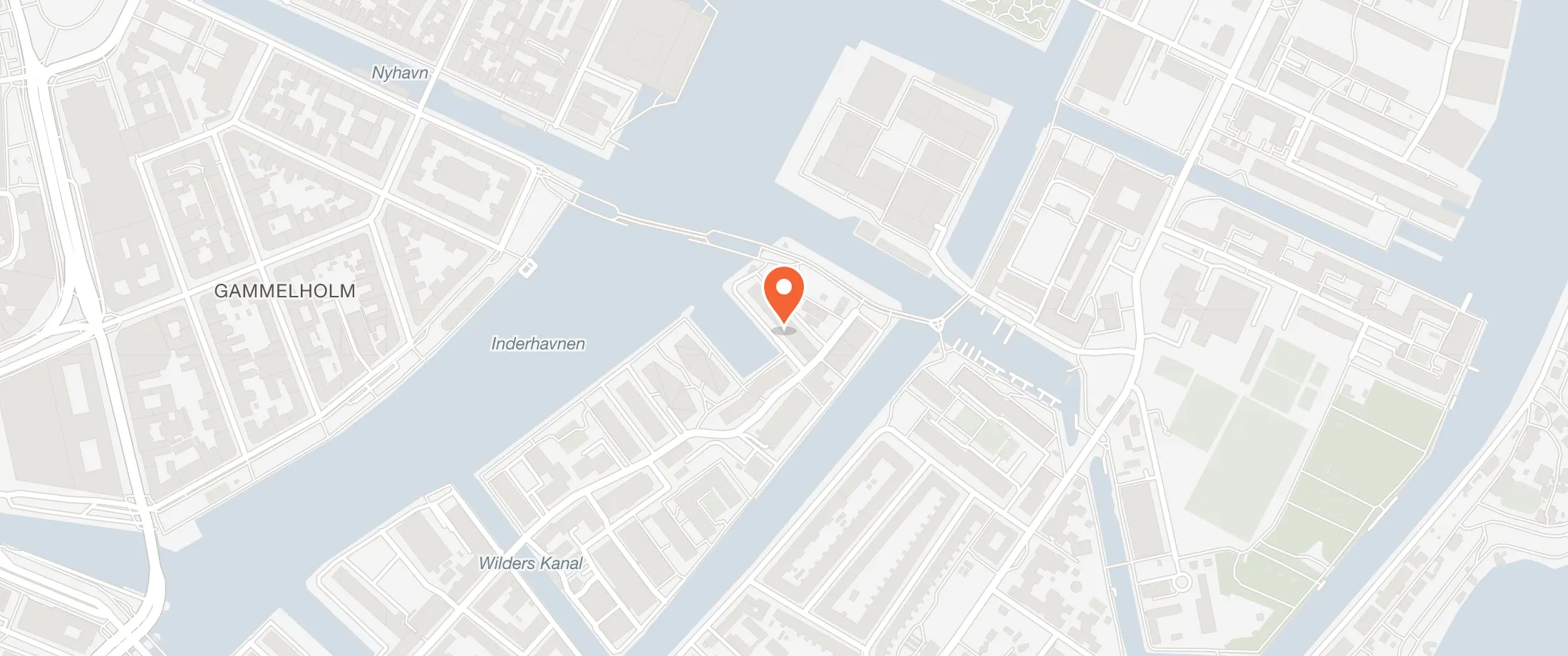 Kort over Nordatlantens Brygge, Strandgade 91, 1401 Christianshavn