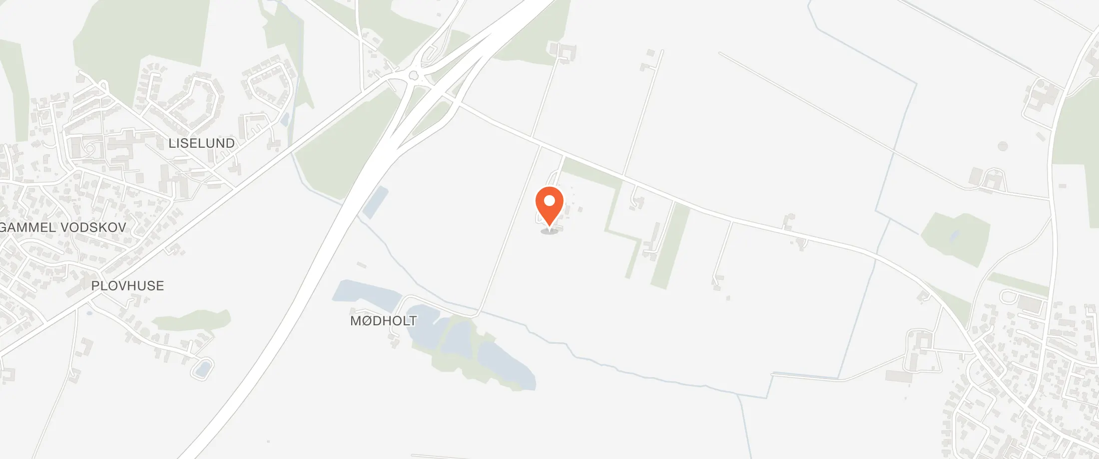 Kort over Nymarksminde, Vestvej 91, 9310 Vodskov