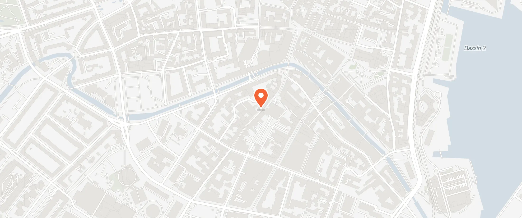 Kort over Oops, Frederiksgade 26, 8000 Aarhus