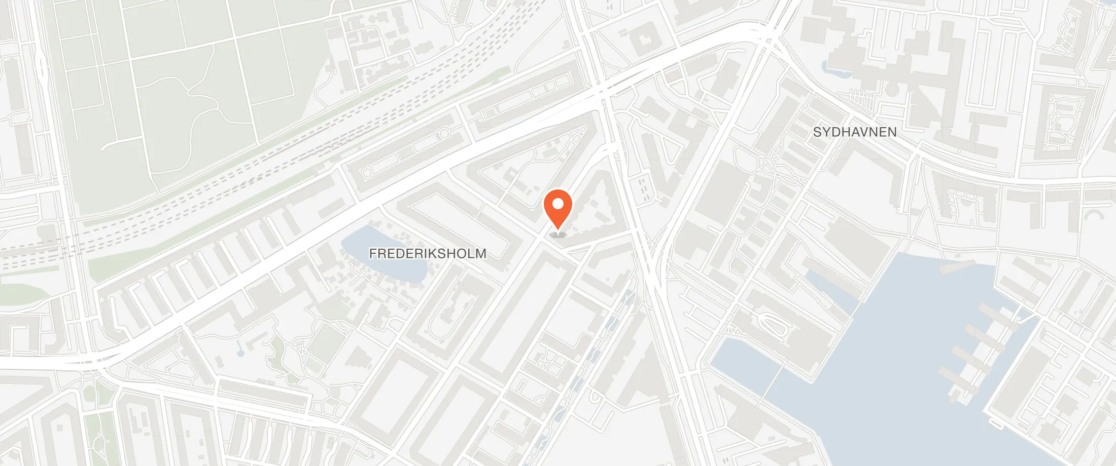 Kort over Pauli, Borgbjergsvej 13, 2450 Sydhavn