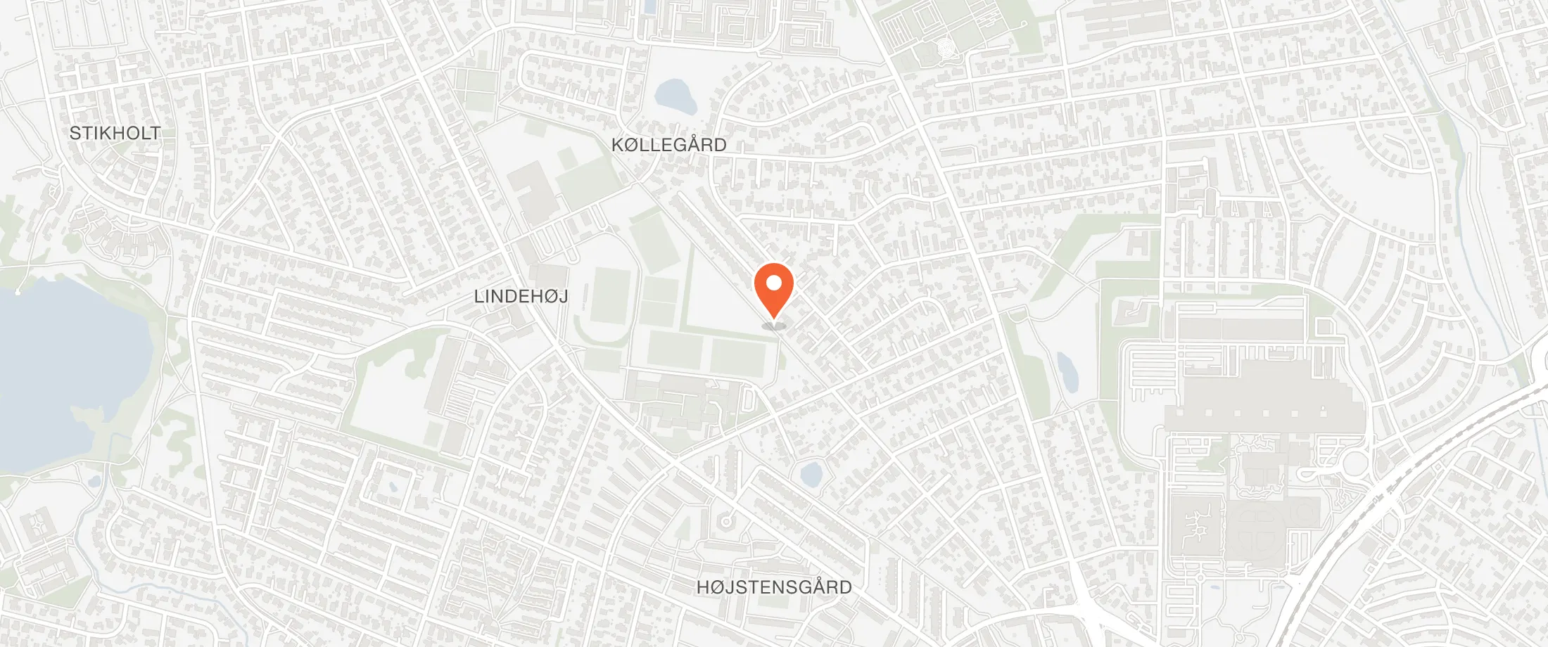 Kort over Penthouse Herlev, Smedeholm 13 A, 3., 2730 Herlev