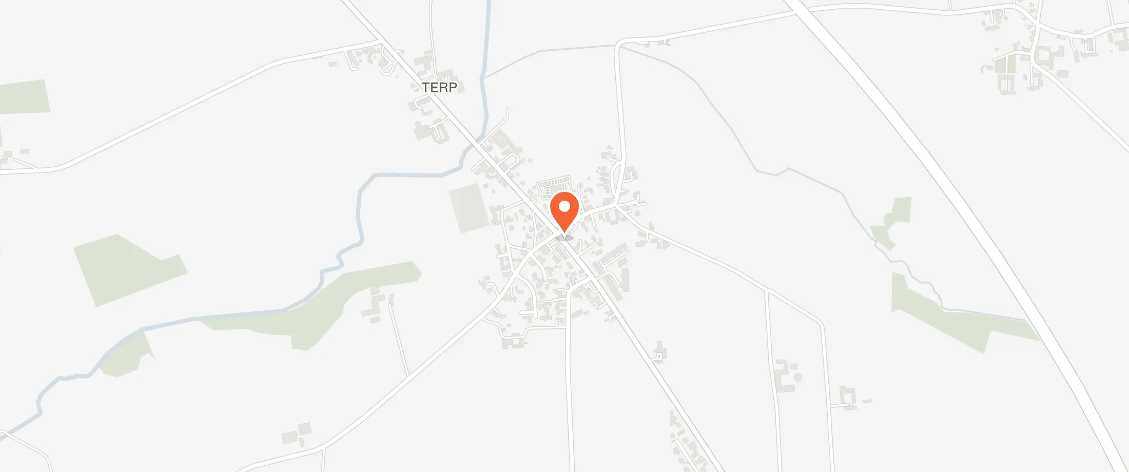 Kort over Råsted Forsamlingshus, Hobrovej 374, 8920 Råsted, Randers NV