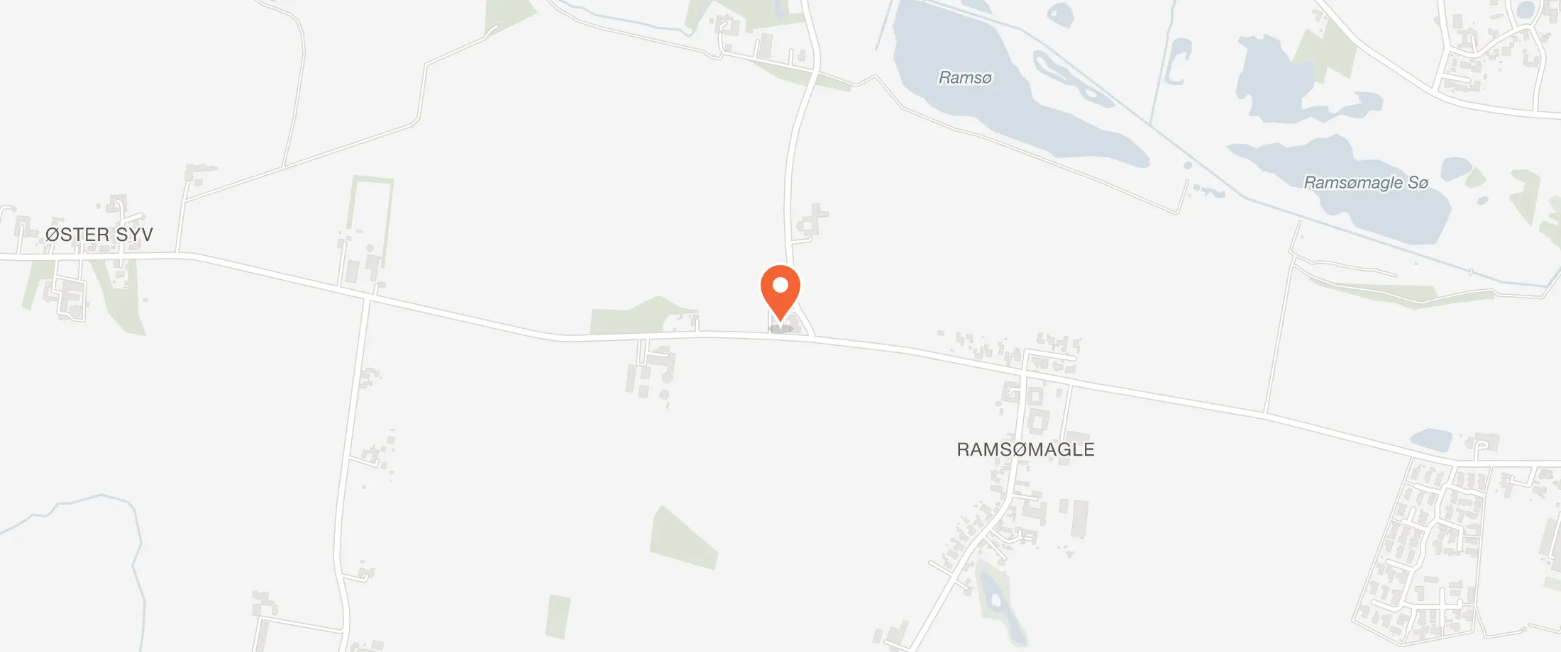 Kort over Ramsømagle Forsamlingshus, Syvvejen 29, 4621 Gadstrup