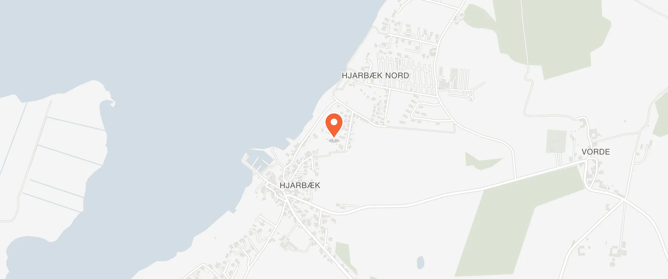 Kort over Restaurant Ballast og Hotel Strandtangen, Strandvejen 24, 7800 Skive