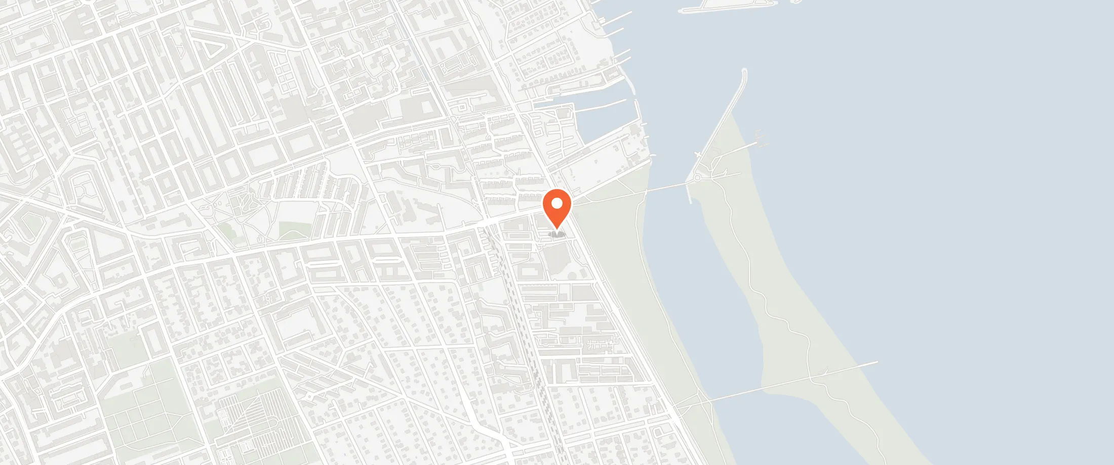 Kort over Restaurant Couloir, Amager Strandvej 100, 2300 Amager Strand