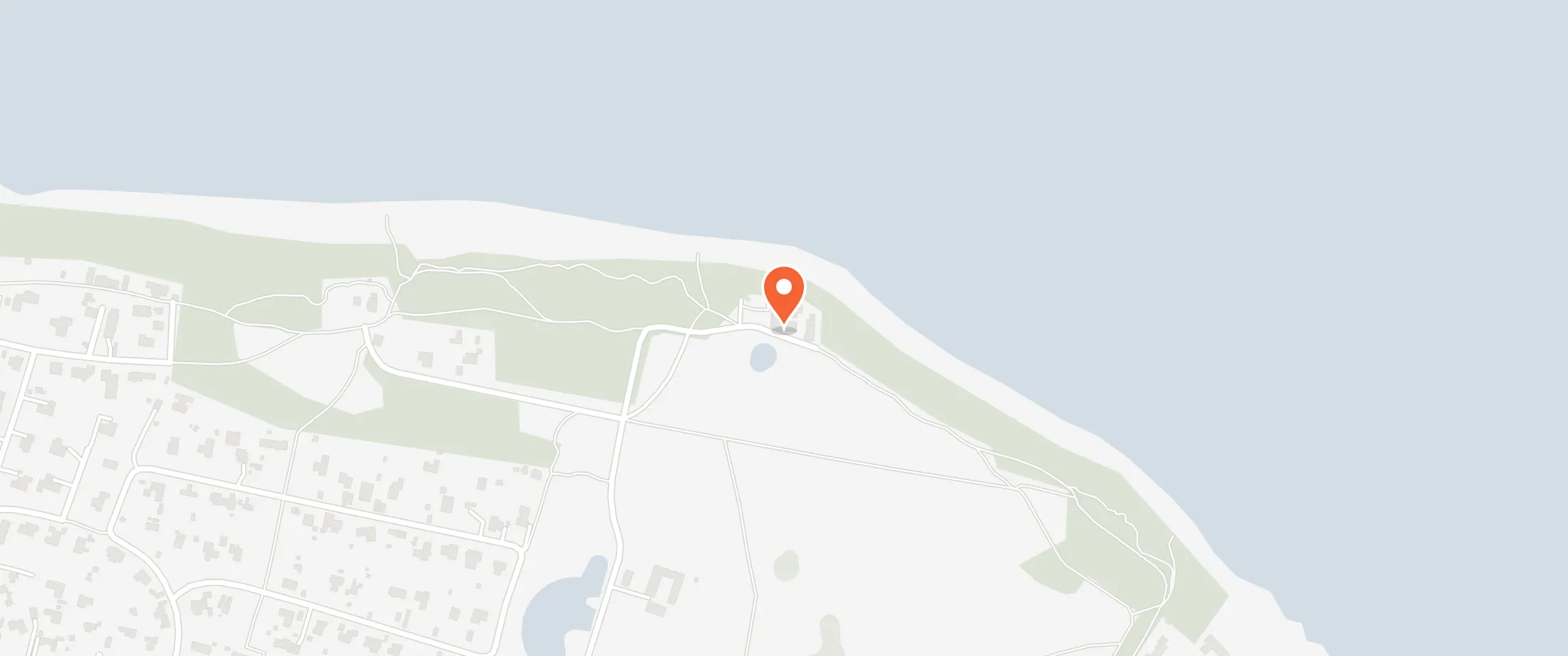 Kort over Restaurant Fyrkroen, Fyrvejen 29A, 3250 Gilleleje
