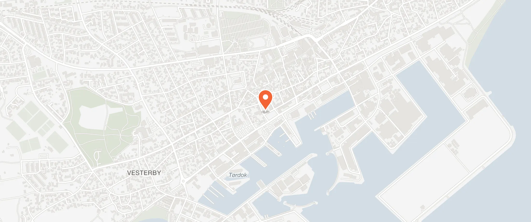 Kort over Restaurant K, Havneplads 20, 9990 Skagen