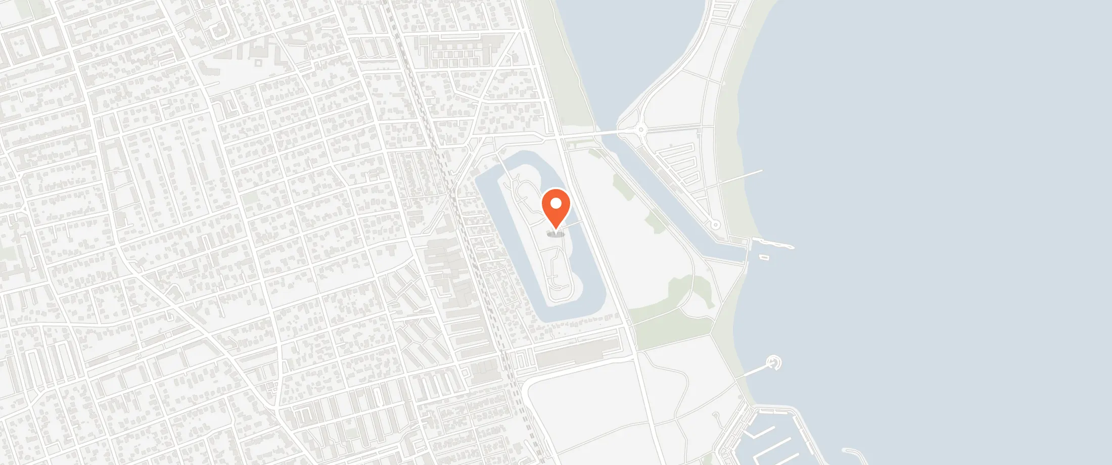 Kort over Restaurant Kastrup Fort, Amager Strandvej 246, 2300 Amager
