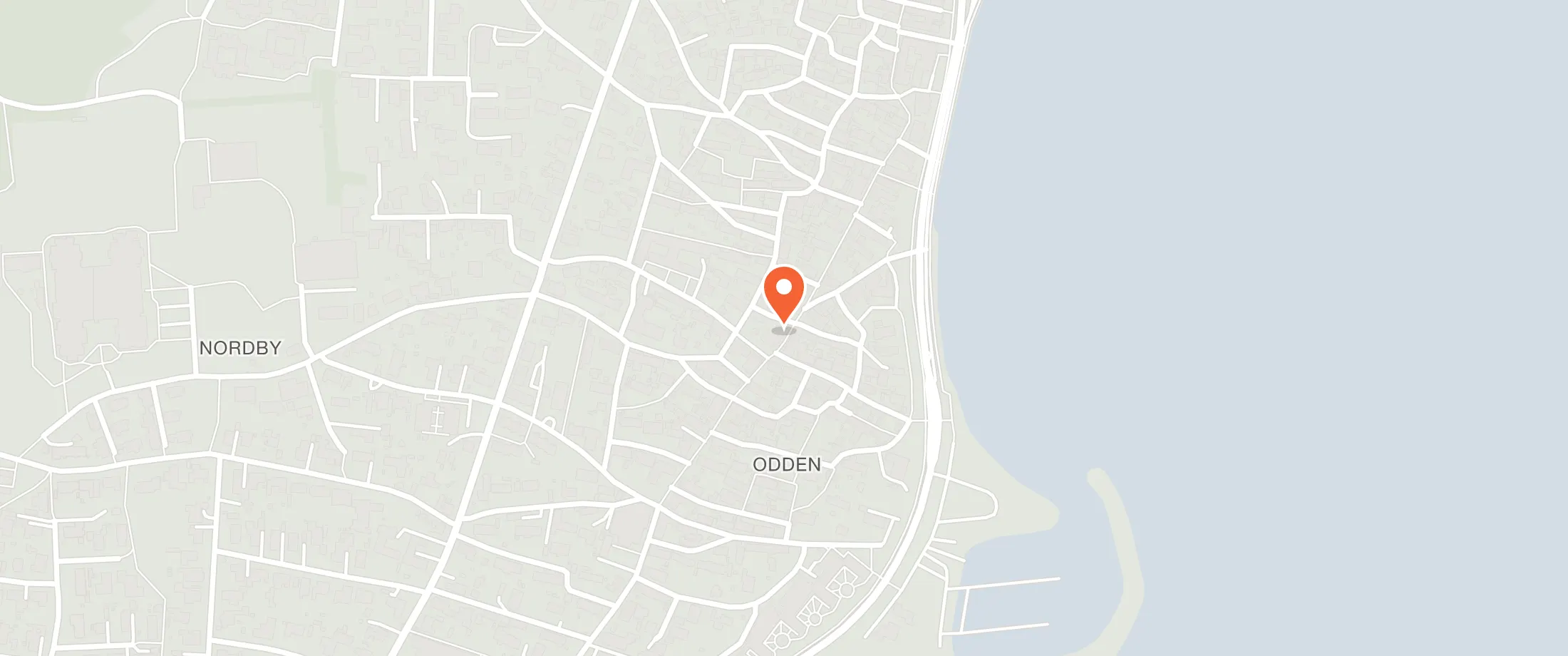 Kort over Restaurant Nordby, Hovedgaden 57, Nordby, 6720 Nordby, Fanø