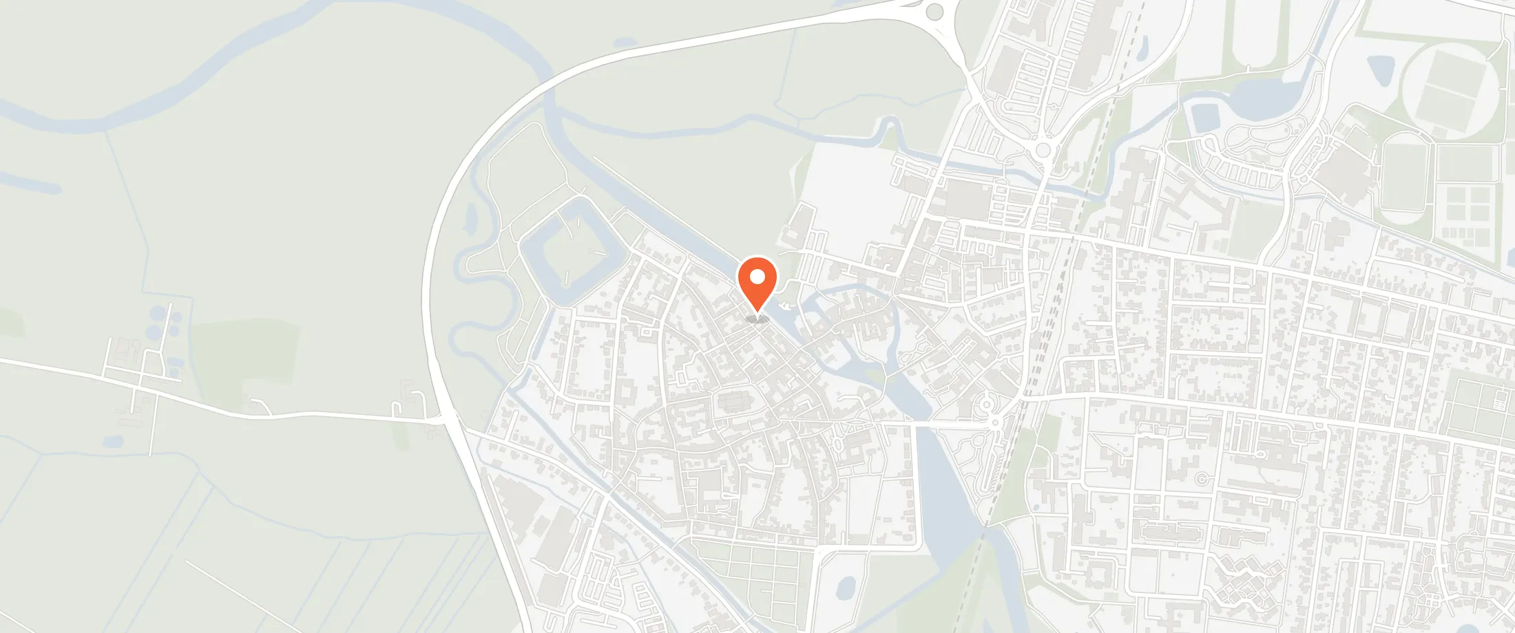 Kort over Restaurant Sælhunden, Skibbroen 13, 6760 Ribe