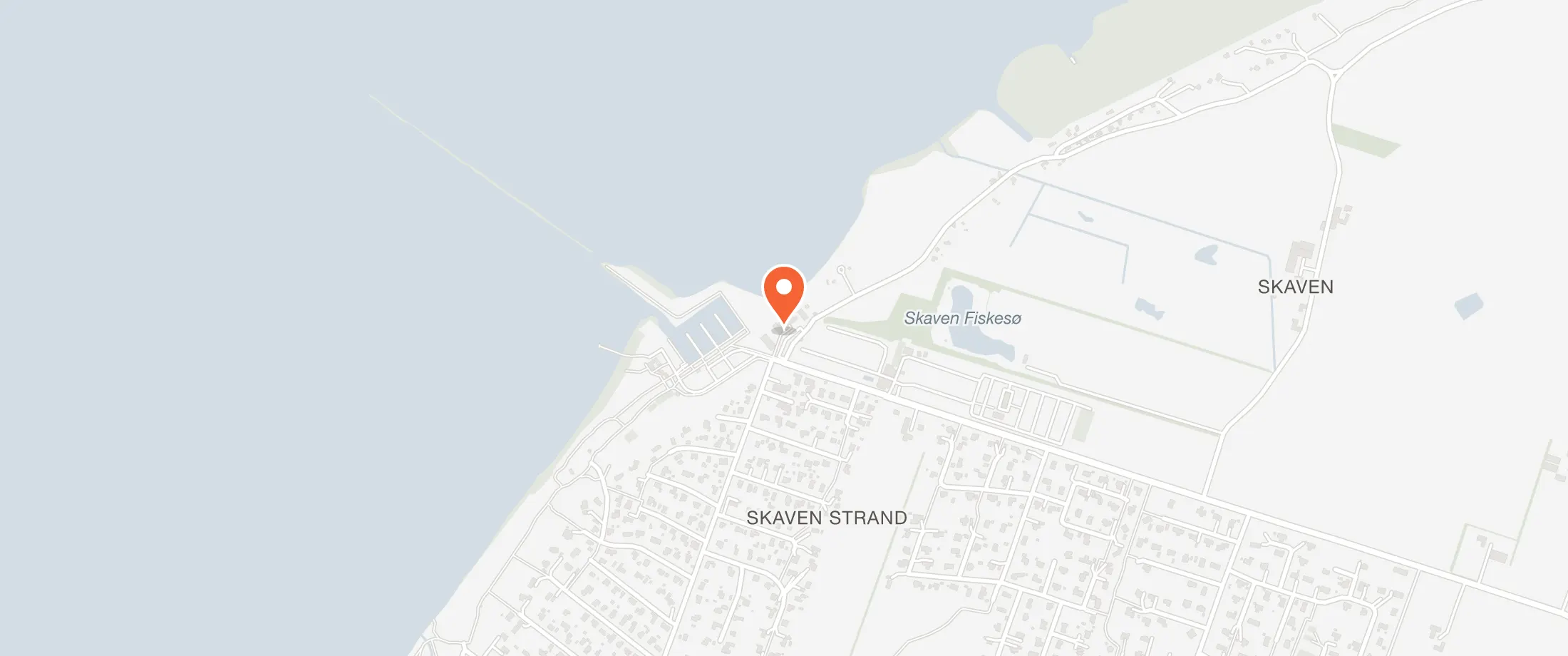Kort over Restaurant Skavenhus, Skavenvej 34, 6880 Tarm
