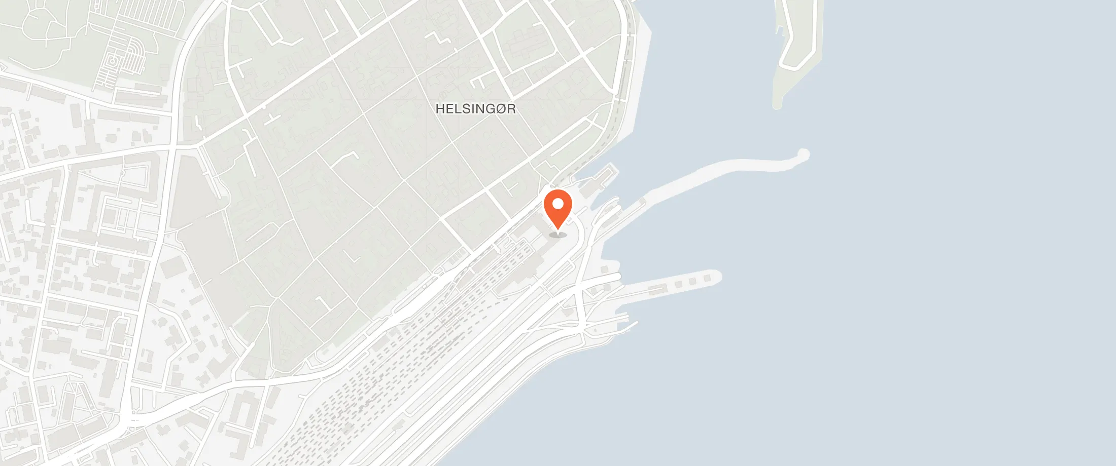 Kort over Restaurant Strejf, Stationspladsen 3, 3000 Helsingør