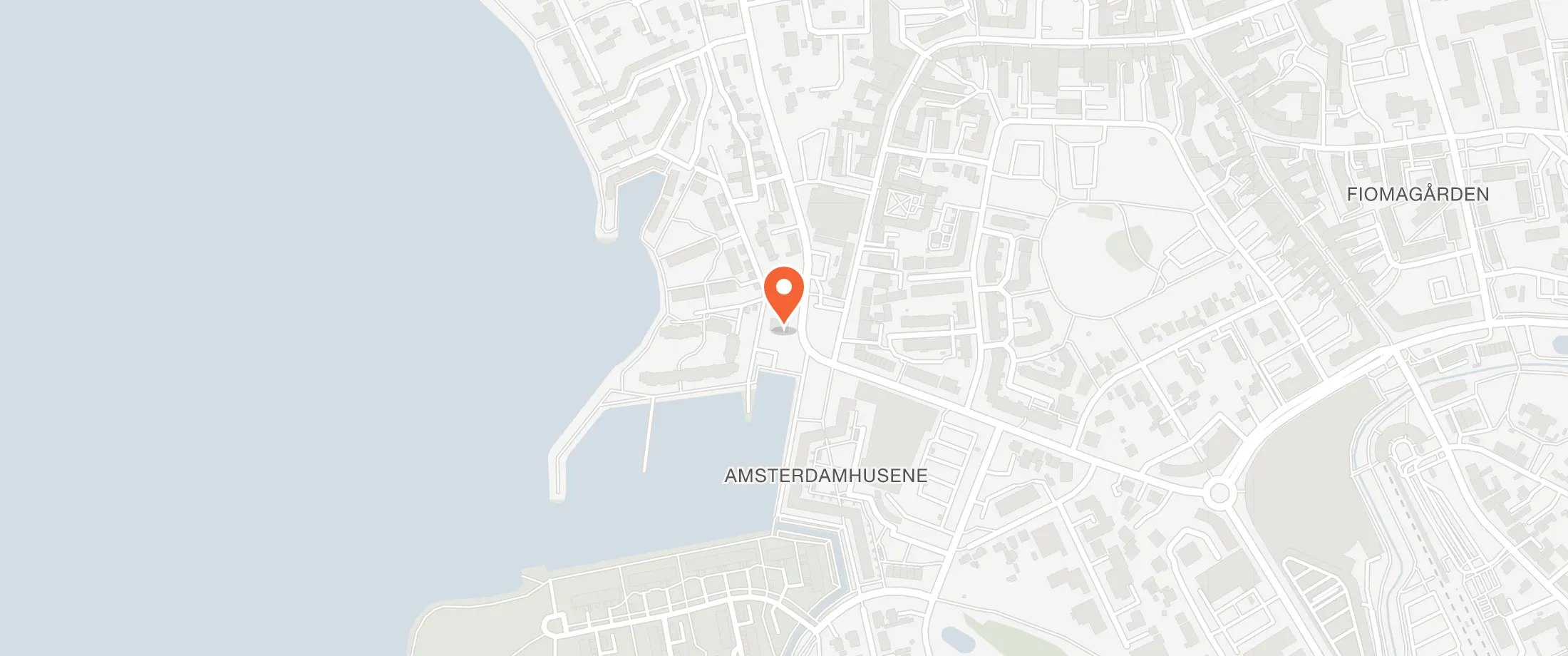 Kort over Restaurant Toldboden, Færgevej 1A, 3600 Frederikssund