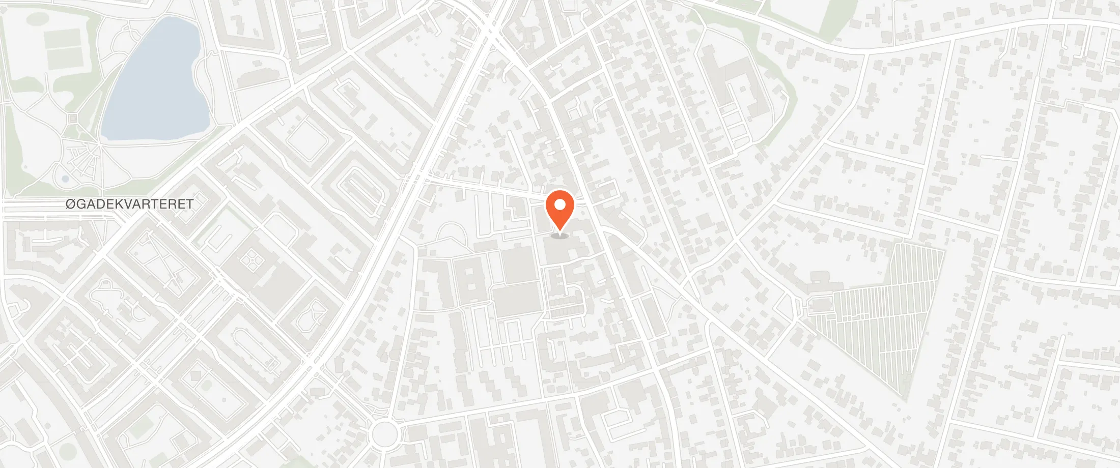 Kort over Restaurant Vejgaardhallen, Vejgaard Torv 3, 9000 Aalborg