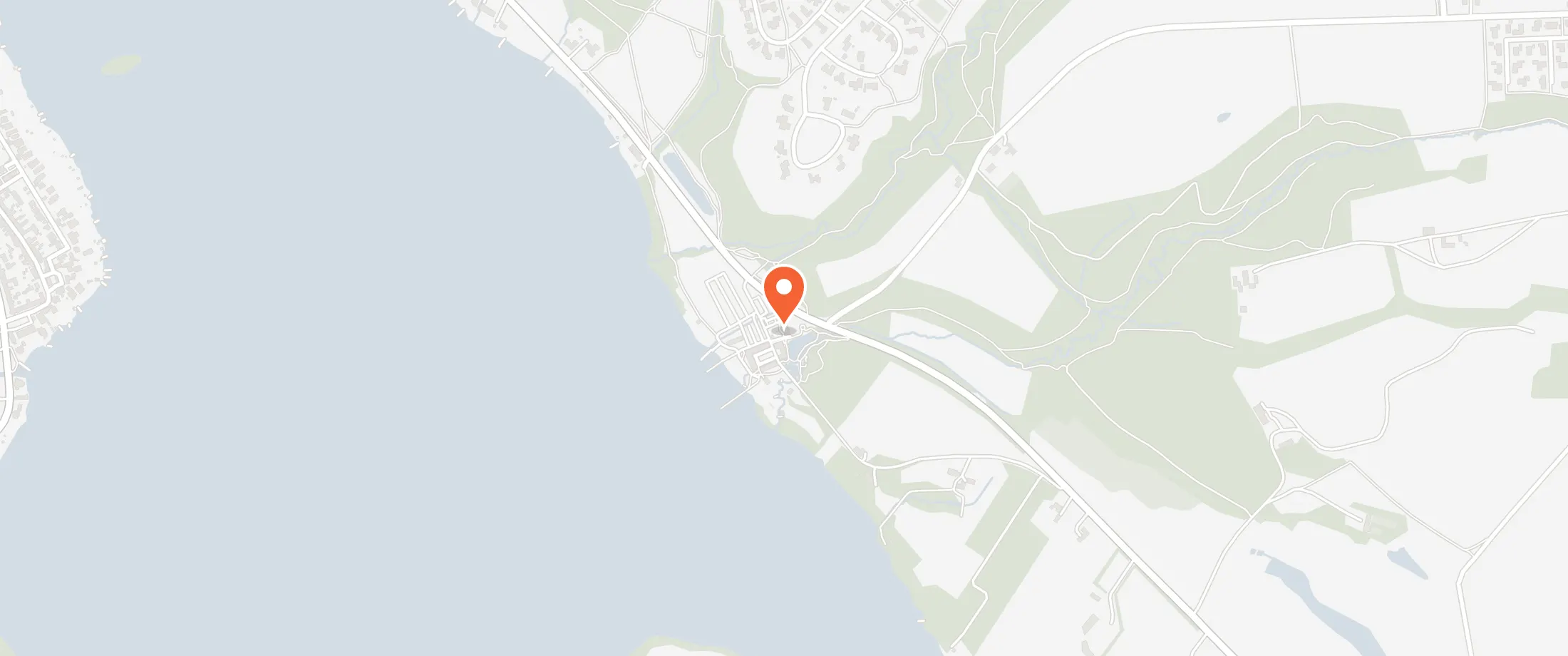 Kort over Restaurant Vestermølle, Oddervej 80, 8660 Skanderborg
